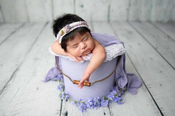 Newborn portrait by Lilia Photography
