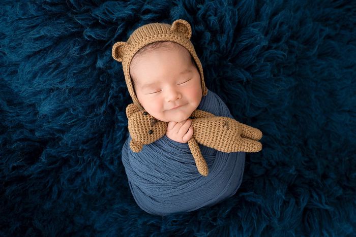 Newborn portrait by Lilia Photography