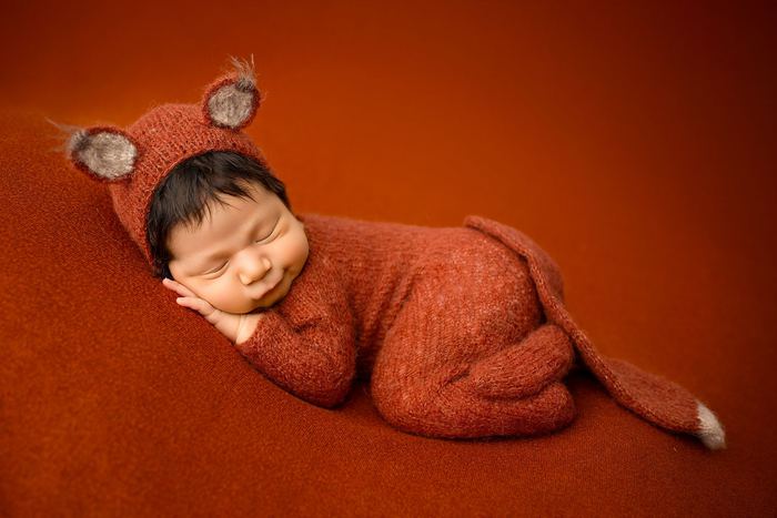 Newborn portrait by Lilia Photography