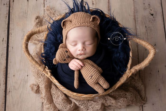 Newborn portrait by Lilia Photography