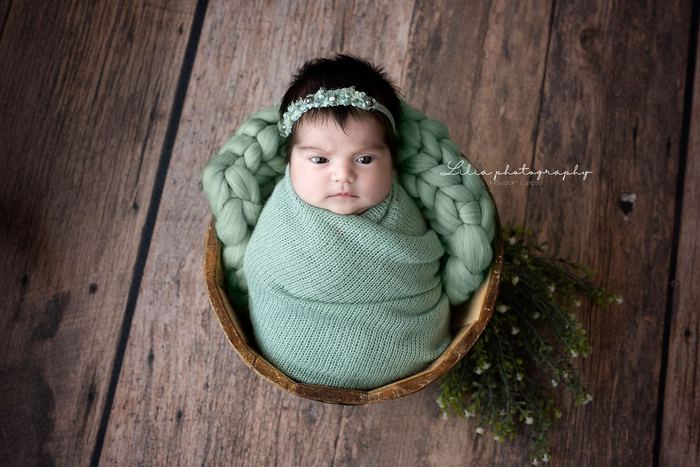 Newborn portrait by Lilia Photography
