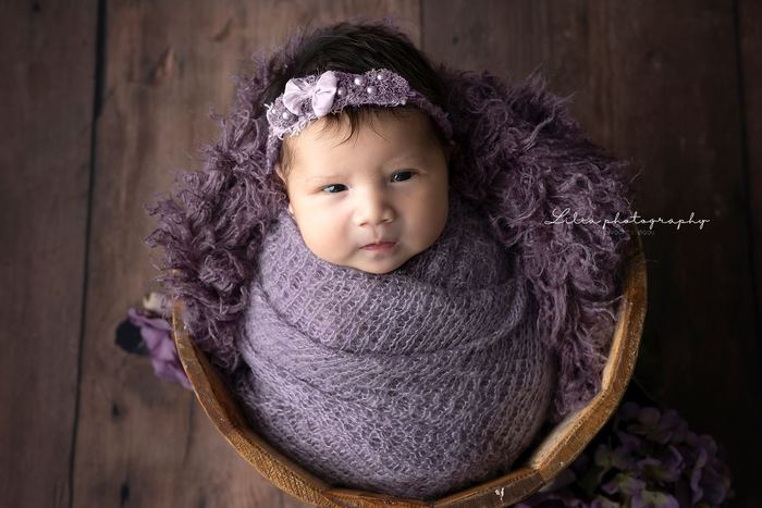 Newborn portrait by Lilia Photography